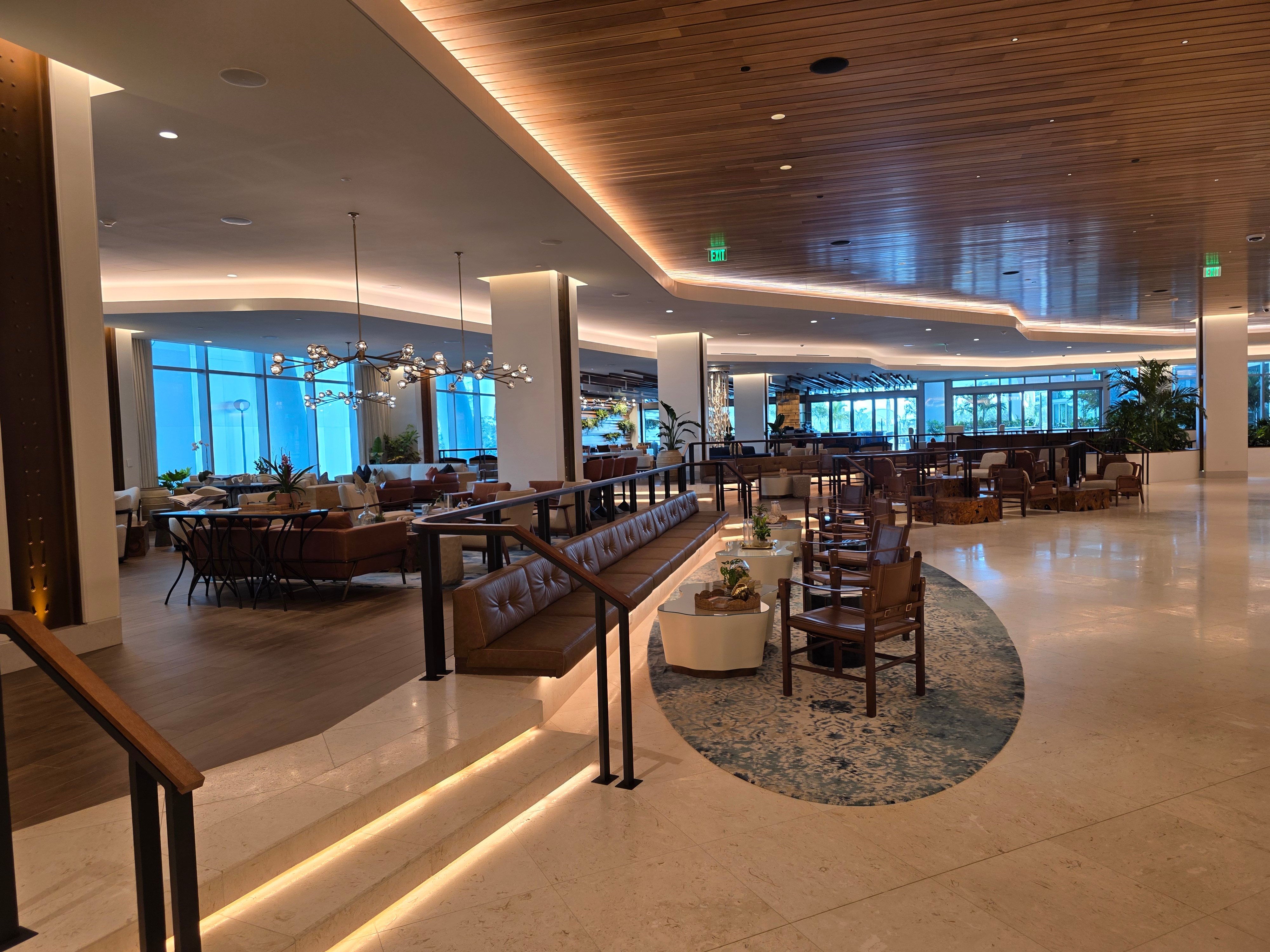 Hotel lobby installed by Eco Movers
